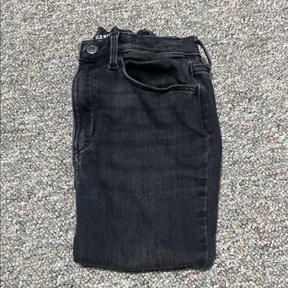 Old Navy Black Girls Rockstar Jeggings